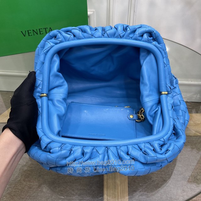 Bottega veneta高端女包 98062 寶緹嘉升級版大號編織雲朵包 BV經典款純手工編織羔羊皮女包  gxz1182